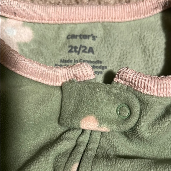 Toddler Fleece Footy Pajamas - Picture 2 of 4